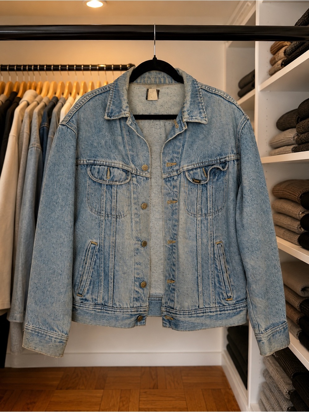 Vintage Lee’s Acid Wash Denim Jacket